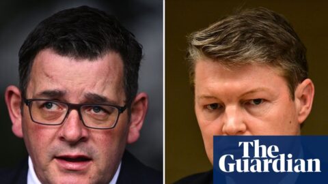 Daniel Andrews’ (left) Victorian premier Ben Carroll (right)