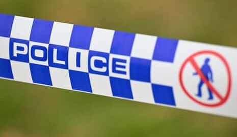 Stock image of police tape