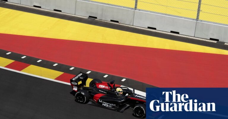 Taito Kato of ART Grand Prix drives during the second day of official Formula 3 testing at the Madring circuit