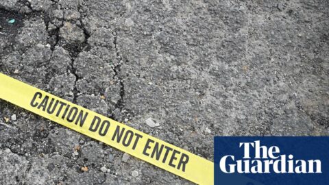 Yellow police tape