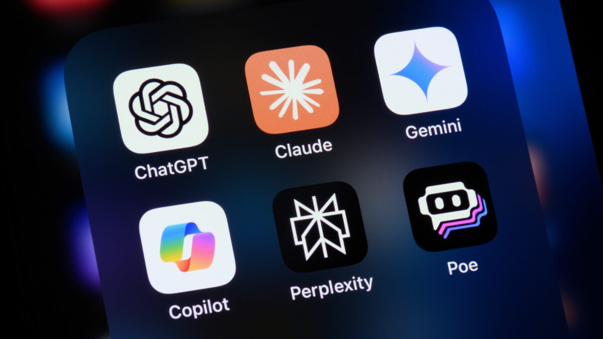 Claude app icon on a smartphone