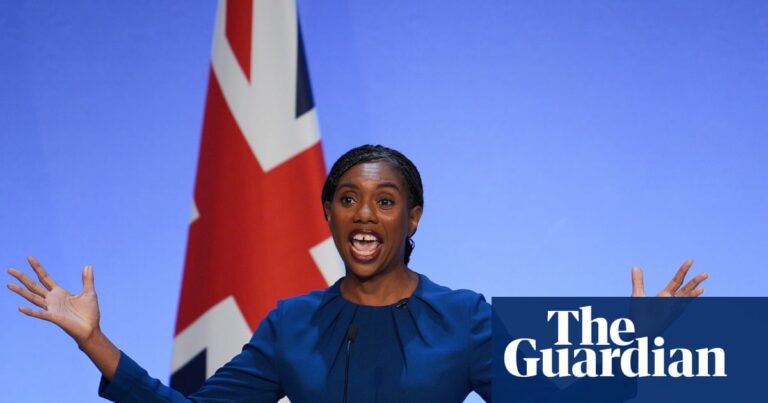 Kemi Badenoch at the Conservative party conference.
