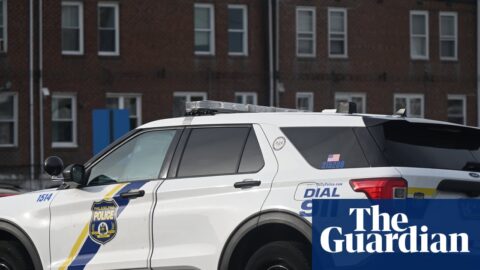 A Philadelphia police vehicle.
